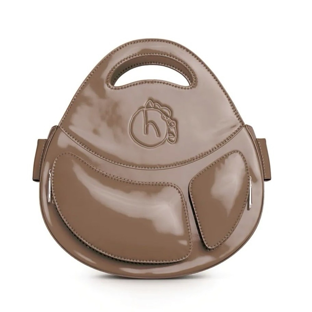 Homage Year OVA Manifestation Bag‎ Crossbody Shoulder Tote Beige Taupe
